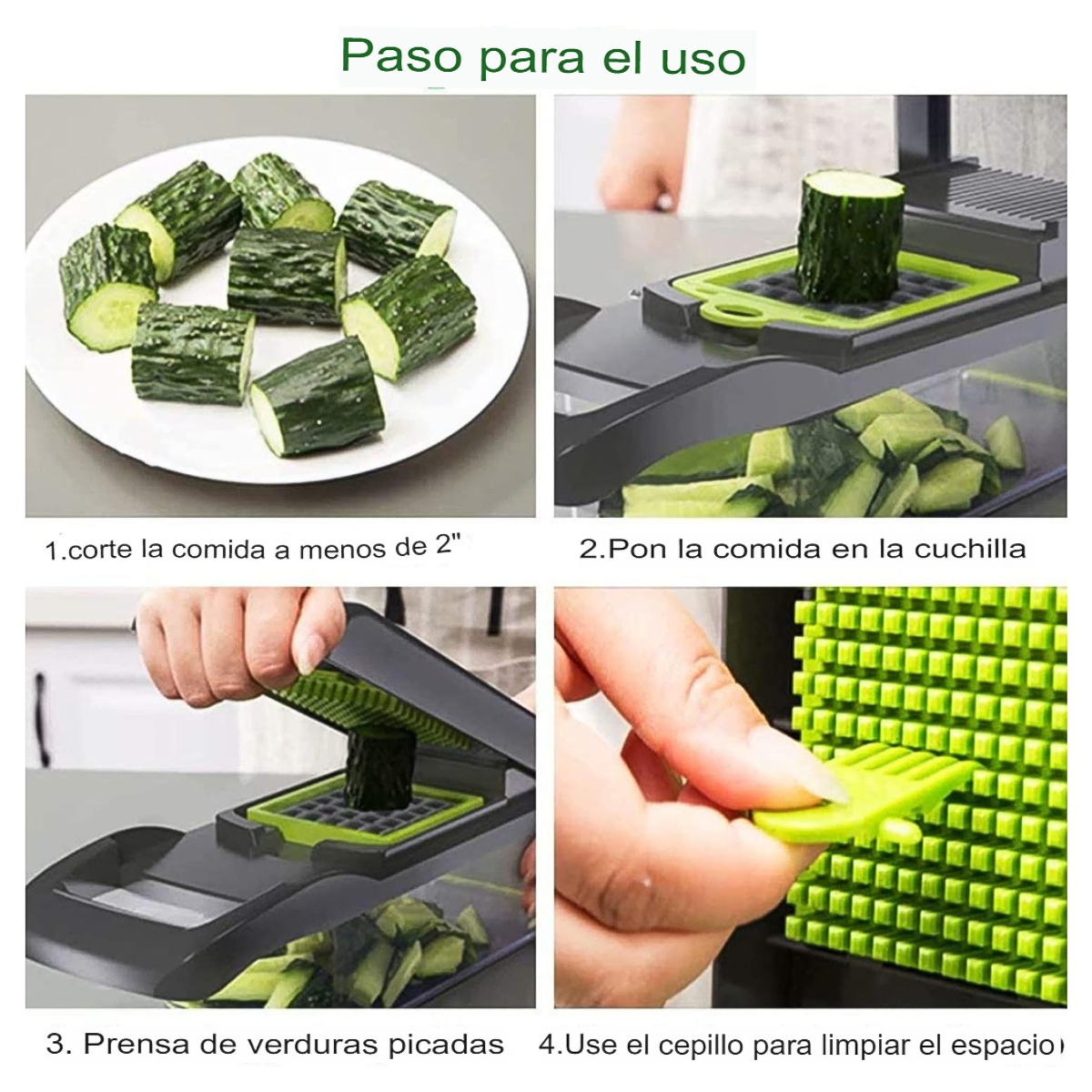 🥕 Rallador de Cocina Multifuncional 12 en 1