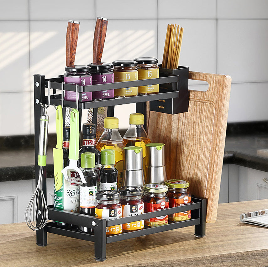 Organizador de 2 niveles cocina
