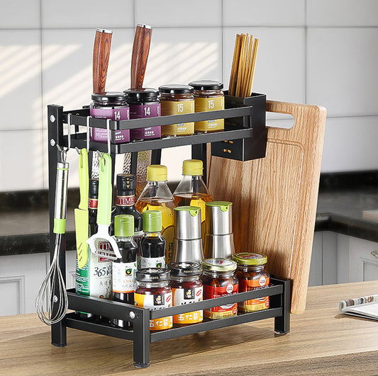 Organizador de 2 niveles cocina