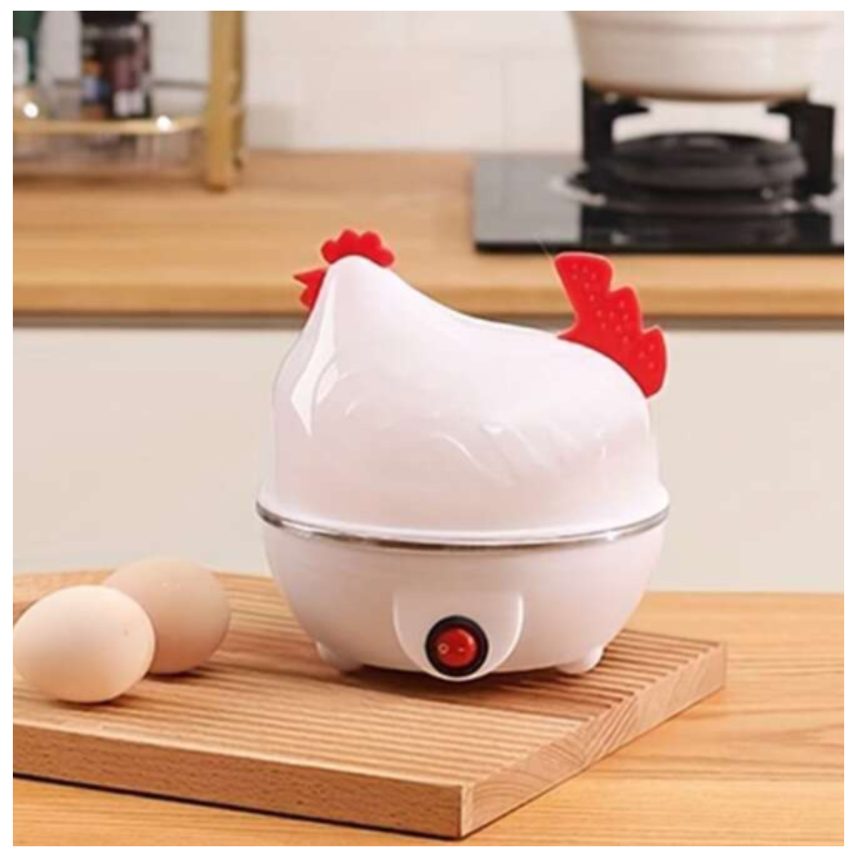 Olla de Huevos Eléctrica Gallina! 🐔🥚