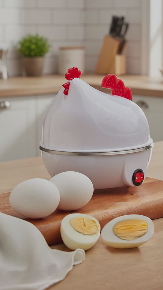 Olla de Huevos Eléctrica Gallina! 🐔🥚
